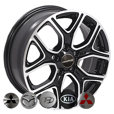Replica Mazda D5133 MB R16 W6.5 PCD5x114.3 ET38 DIA67.1