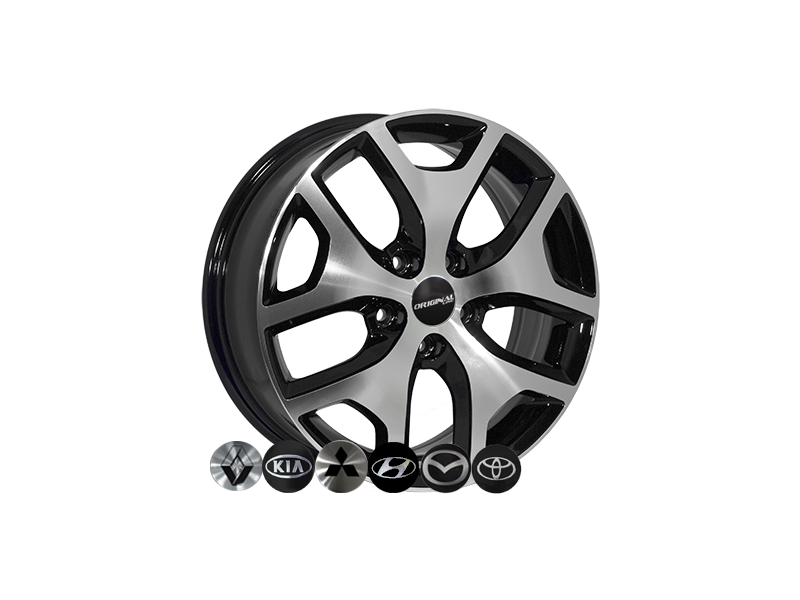 Replica Mazda FE137 BMF R17 W6.5 PCD5x114.3 ET40 DIA67.1