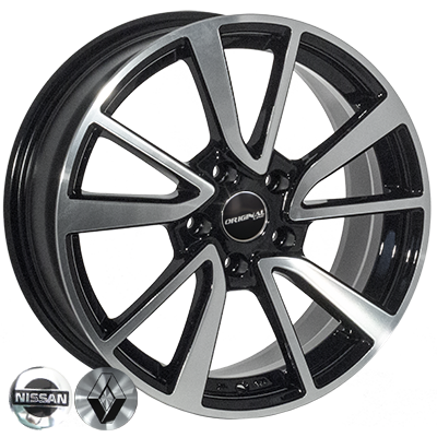 Replica Jeep 6344 BP R16 W6.5 PCD5x110 ET40 DIA65.1
