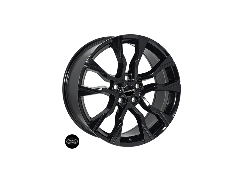 Replica Land Rover BK5755 Black R20 W9.0 PCD5x120 ET45 DIA72.6