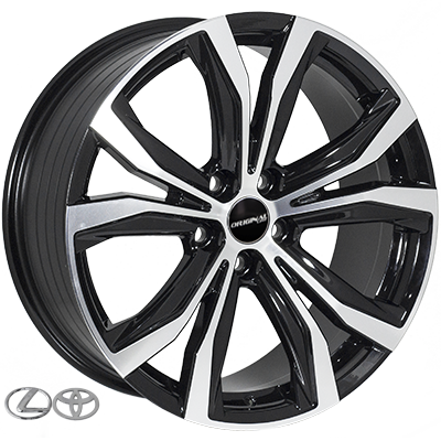 Replica Lexus FE193 BMF R19 W8.0 PCD5x114.3 ET30 DIA60.1