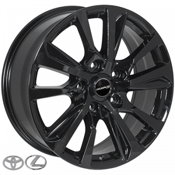 Replica Lexus JH-AO1524 Black R20 W8.5 PCD5x150 ET54 DIA110.1