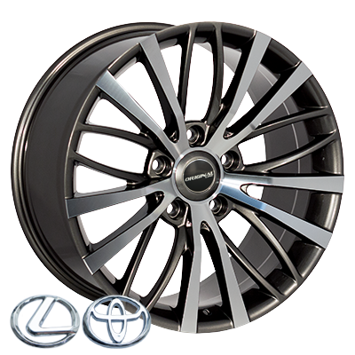 Replica Lexus FE139 GMF R21 W10.0 PCD5x150 ET45 DIA110.1