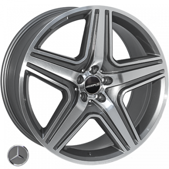 Replica Mercedes Benz JH-5515 DGMF R21 W10.0 PCD5x112 ET46 DIA66.6