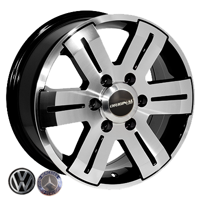 Replica Opel BK562 BP R16 W7.0 PCD5x130 ET60 DIA89.1