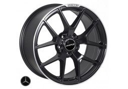 Replica Mercedes Benz BK933 Satin Black R18 W8.5 PCD5x112 ET45 DIA66.6