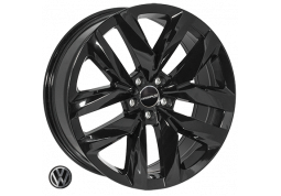 Replica Volkswagen TL0555 Black R20 W8.0 PCD5x112 ET34 DIA57.1