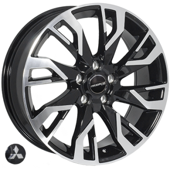 Replica Mitsubishi JH-LB0189(HP671) BMF R18 W7.0 PCD5x114.3 ET38 DIA67.1