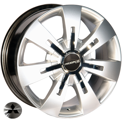 Replica Mitsubishi D724 HS R18 W8.5 PCD6x139.7 ET46 DIA67.1