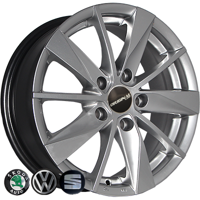 Replica Skoda 7465 HS R15 W6.0 PCD5x112 ET40 DIA57.1
