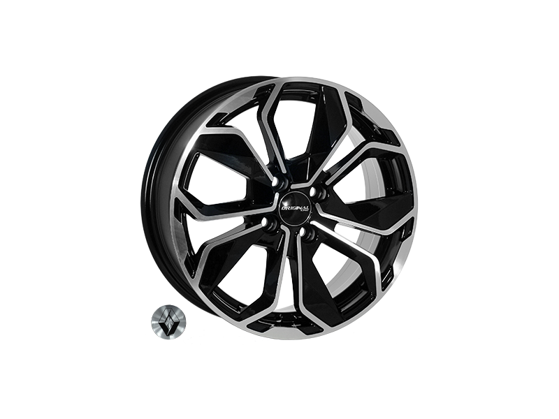 Replica Renault 6362 BP R16 W6.5 PCD4x100 ET38 DIA60.1
