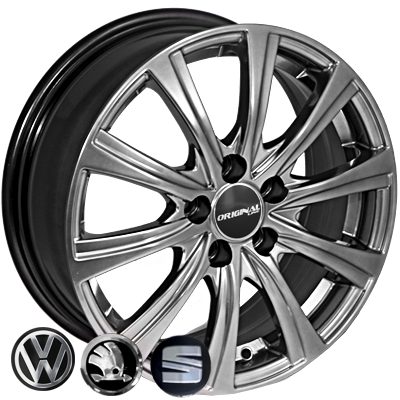 Replica Skoda SSL447 HB R15 W6.0 PCD5x100 ET38 DIA57.1