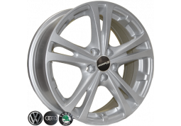 Replica Skoda Z616 S R16 W6.5 PCD5x100 ET42 DIA57.1