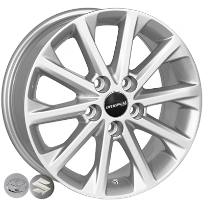 Replica Suzuki BK581 S R16 W6.5 PCD5x114.3 ET40 DIA60.1