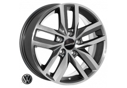 Replica Volkswagen JH-5603 DSMF R16 W6.5 PCD5x112 ET46 DIA57.1