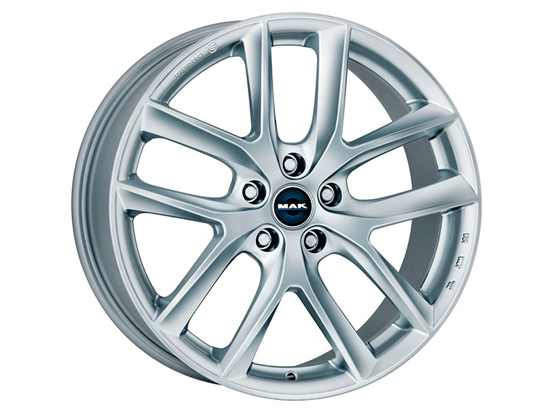 Mak Voltage Silver R18 W8.5 PCD5x114.3 ET40 DIA64.1