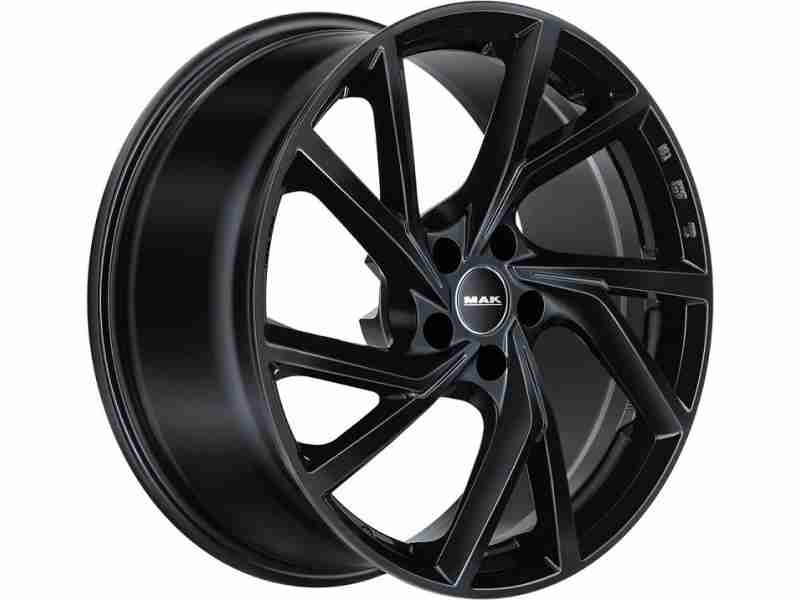 Mak Kassel Gloss Black R19 W8.5 PCD5x112 ET20 DIA66.45