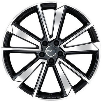 Mak Fivestar Black Mirror R20 W8.5 PCD5x108 ET49 DIA67.1