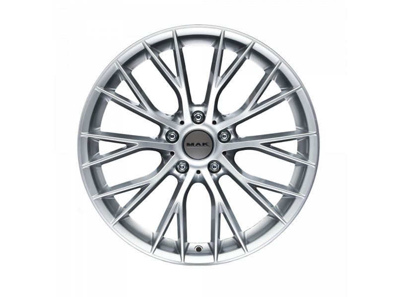 Mak Munchen Silver R18 W8.0 PCD5x120 ET34 DIA72.6