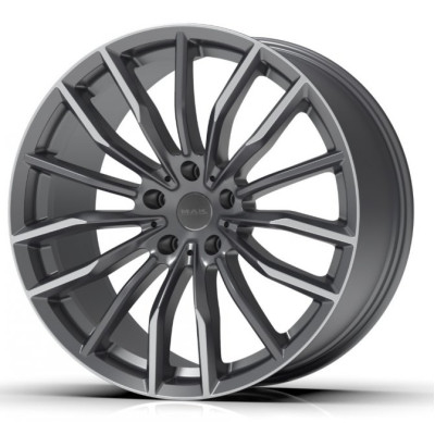 Mak Rapp-D Gun Met Mirror Face R20 W10.5 PCD5x112 ET40 DIA66.6