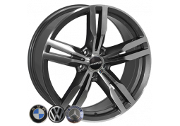 Zorat Wheels BK5327 GP R19 W8.5 5x112 ET25 DIA66.6