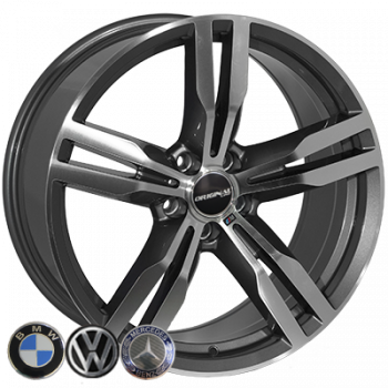 Zorat Wheels BK5327 GP R19 W8.5 5x112 ET25 DIA66.6