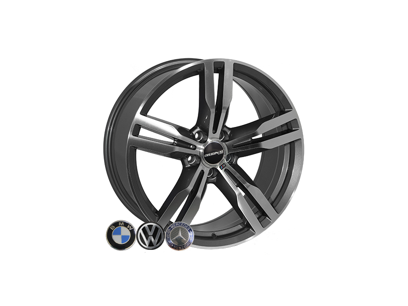 Zorat Wheels BK5327 GP R19 W8.5 5x112 ET25 DIA66.6