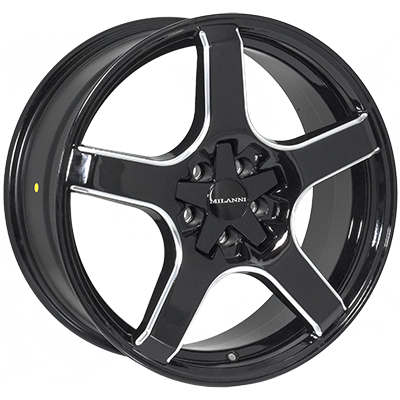 ZF TL5655 Black R18 W8.0J PCD5x100 ET38 DIA73.1