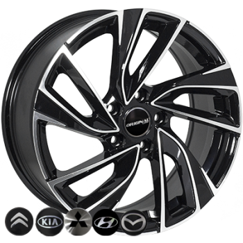 Zorat Wheels BK5772 BP R17 W7.5 PCD5x112 ET45 DIA57.1