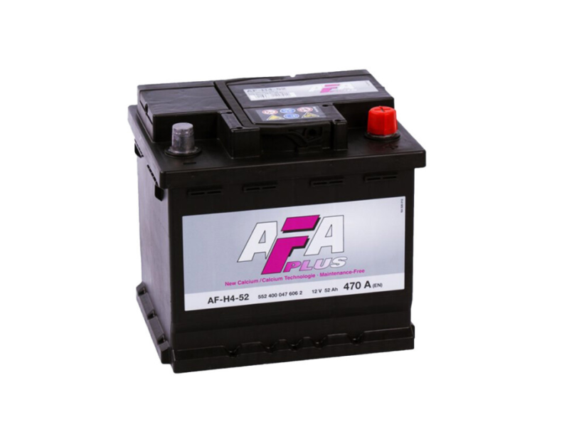Аккумулятор AFA 52Ah-12v , EN470