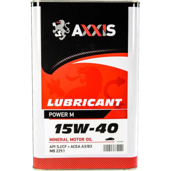 Масло AXXIS Power M 15W-40 (5л)