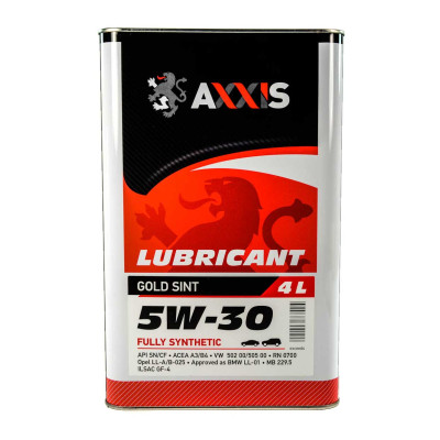 Масло AXXIS Gold Sint 5W-30 (4л)
