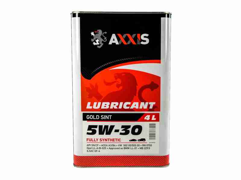 Масло AXXIS Gold Sint 5W-30 (4л)
