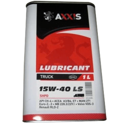 Масло AXXIS Truck LS SHPD 15W-40 (1л)