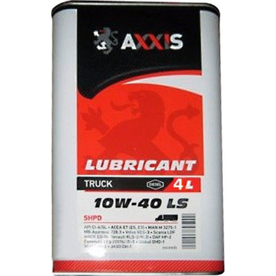 Масло AXXIS Truck LS SHPD 10W-40 (4л)