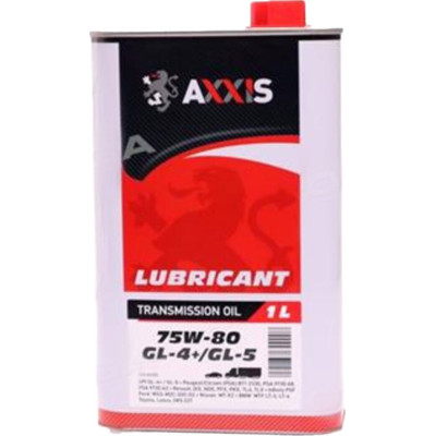 Масло AXXIS GL-4 + 75W-80 (1л)