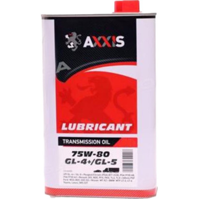 Масло  AXXIS GL-4 + 75W-80 (20л)