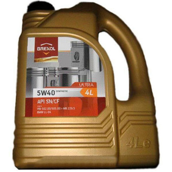 Масло BREXOL Ultra Plus GN 5W-40 (4л)