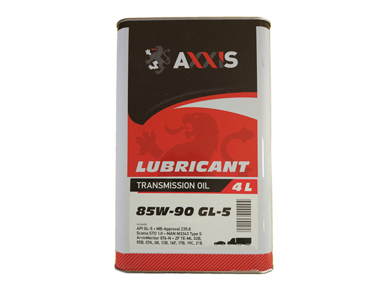 Масло AXXIS GL-5 85W-90 (4л)