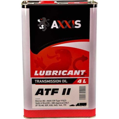 Масло AXXIS ATF 2 (4л)