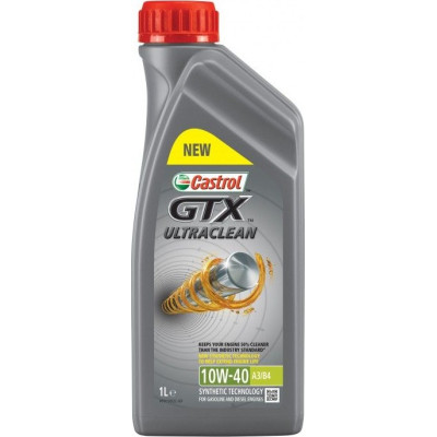 Масло CASTROL GTX ULTRACLEAN 10W-40 (1л)