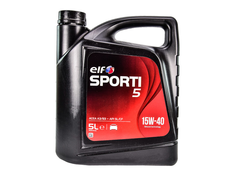 Масло ELF SPORTI 5 15W-40 (5л)