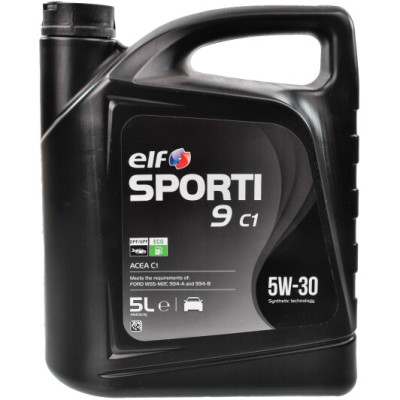Масло ELF SPORTI 9 C1 5W-30 (5л)