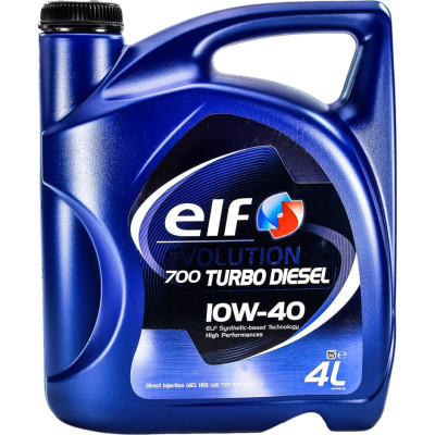 Масло ELF Evolution 700 Turbo Diesel 10W-40 (4л)