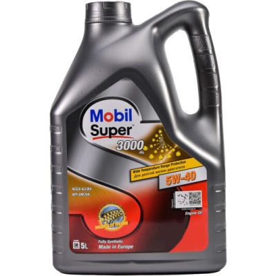Масло MOBIL SUPER 3000 5W-40 (5л)