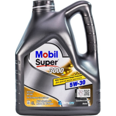 Масло MOBIL SUPER 3000 XE 5W-30 (4л)
