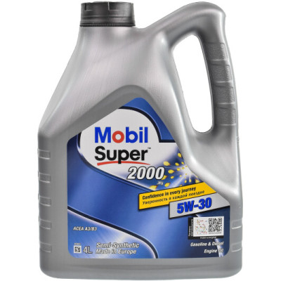 Масло MOBIL Super 2000 X1 5W-30 (4л)