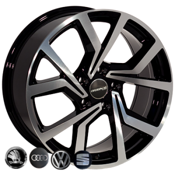 Zorat Wheels BK5125 BP R15 W6.5 PCD5x100 ET42 DIA57.1