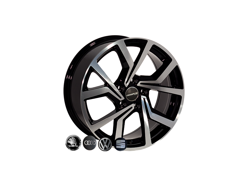 Zorat Wheels BK5125 BP R15 W6.5 PCD5x100 ET42 DIA57.1