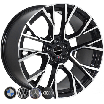 Zorat Wheels BK5769 BP R20 W10.5 PCD5x120 ET40 DIA74.1
